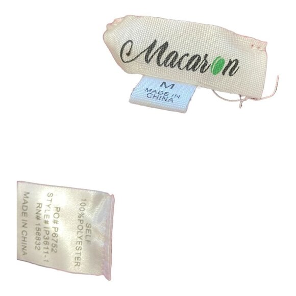 Macaron Boutique Sweater Pants Loungewear Chunky Red Burgundy Size Medium - Picture 5 of 5